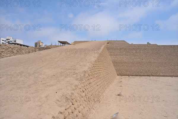 Huaca Huallamarca San Isidro, Lima, Peru, 2015.