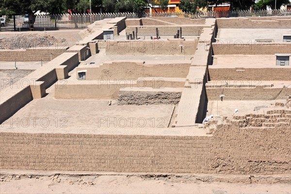 Huaca Pucllana Miraflores, Lima, Peru, 2015.