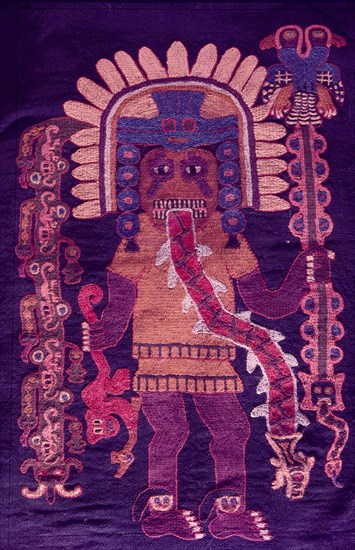 Textiles, Paracas Culture, Peru, 2015.