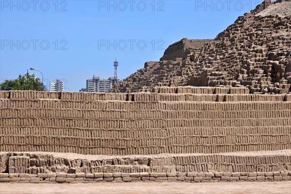 Huaca Pucllana Miraflores, Lima, Peru, 2015.