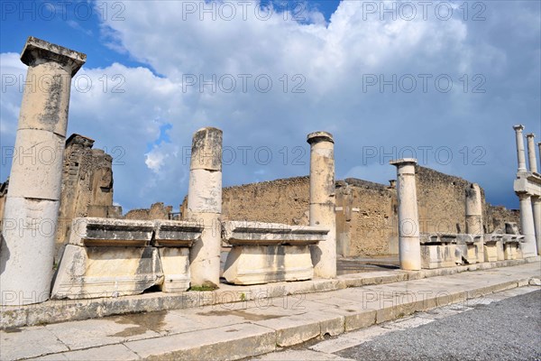 Pompeii, Campania, Naples, Italy, 2015.