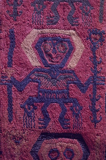 Textiles, Paracas Culture, Peru, 2015.