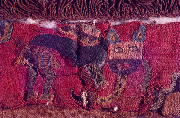 Textiles, Paracas Culture, Peru, 2015.