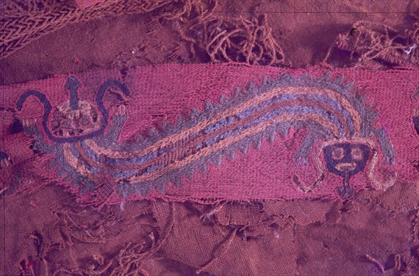 Textiles, Paracas Culture, Peru, 2015.