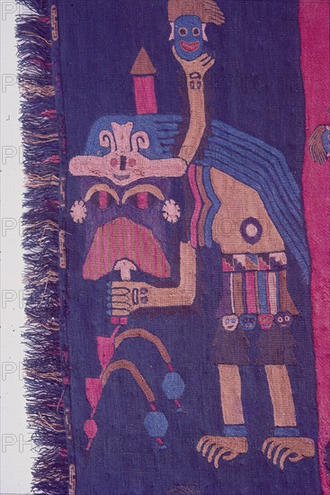 Textiles, Paracas Culture, Peru, 2015.