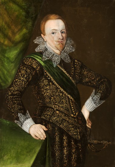 Portrait of John of Sweden (1589-1618), Duke of Östergötland.