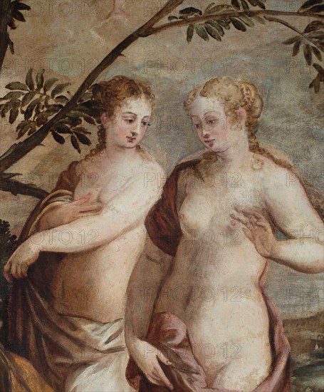 The Judgement of Paris (Detail).