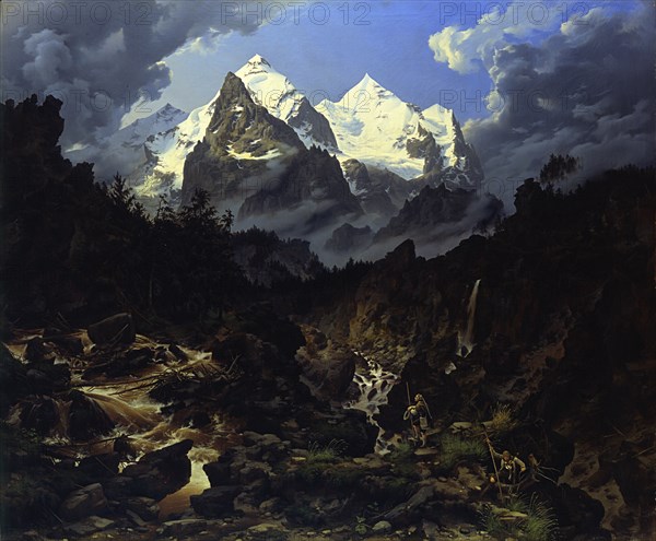 The Wetterhorn, 1830.