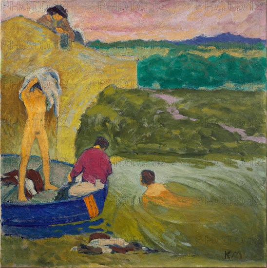 Bathers, c. 1911.