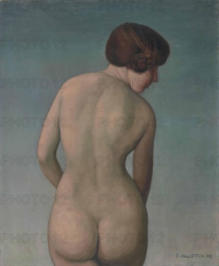 Femme nue de dos, 1909.