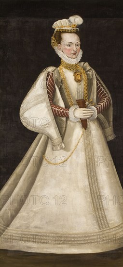 Portrait of Perchta of Rosenberg (1425-1476).
