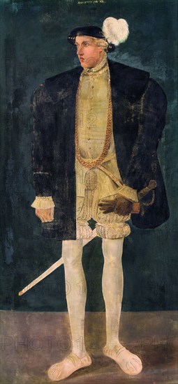 Portrait of Johann V (Hanns) of Liechtenstein.