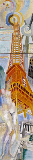 La Ville de Paris, la Femme et la Tour Eiffel, 1925.