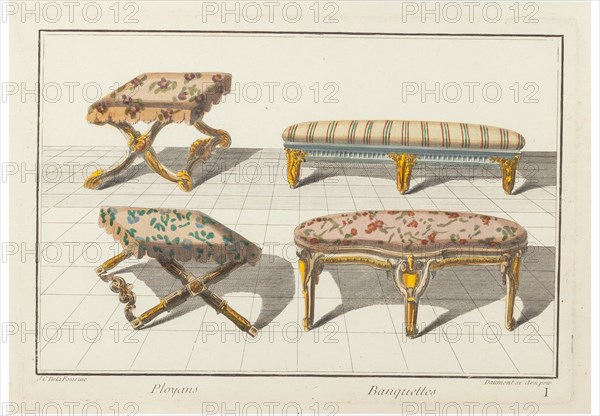 Ployans, Banquettes. Nouvelle Iconologie Historique ou Attributes Hierogliphyques, c.1768.