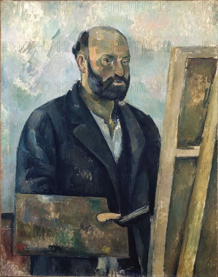 Portrait de l'artiste à la palette, c. 1890.