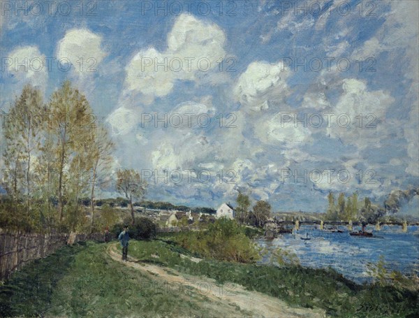 Été à Bougival (Summer at Bougival), 1876.