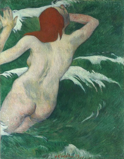 Dans les vagues, ou Ondine (In the Waves or Undine), 1889.