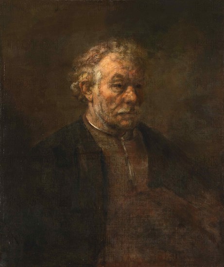 Study of an old man, 1650.