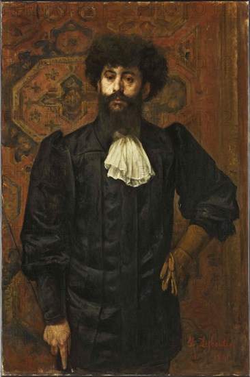 Le Sar Joséphin Peladan (1858-1918), 1891.