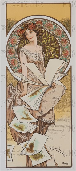 Champenois Calendar, ca 1897.