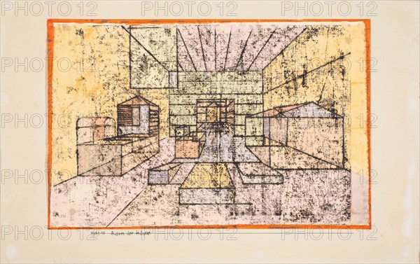 Raum der Häuser (Room of the houses), 1921.