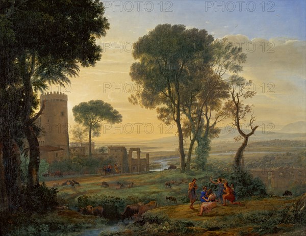 Landscape with the Flight into Egypt, c. 1646.