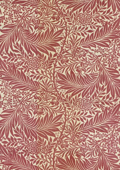 Decorative fabric, 1884.