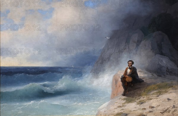 Alexander Pushkin on the Black Sea, 1868.