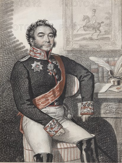 Portrait of Fyodor Petrovich Opochinin (1779-1852), 1826.