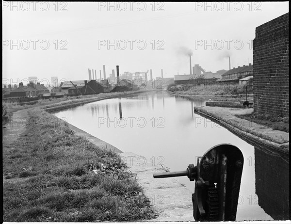 Summit Lock, Trent and Mersey Canal, Etruria, Hanley, Stoke-on-Trent, 1965-1968
