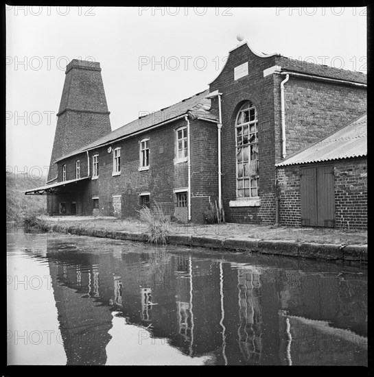 Etruscan Bone and Flint Mill, Lower Bedford Street, Etruria, Hanley, Stoke-on-Trent, 1965-1968