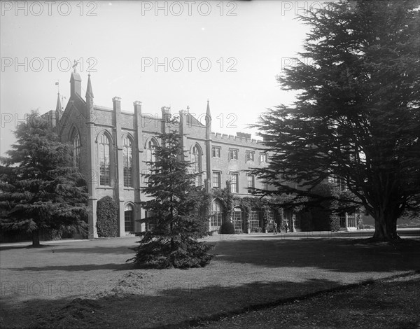 Cassiobury House, Cassiobury Park, Watford, Hertfordshire, 1860-1922