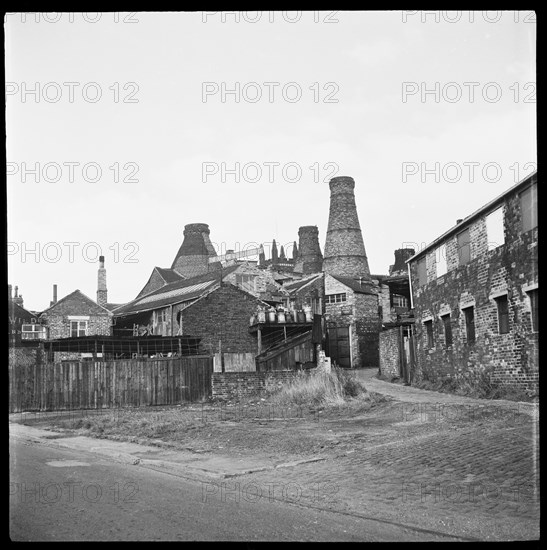 Enson Works, Bagnall Street, Longton, Stoke-on-Trent, 1965-1968