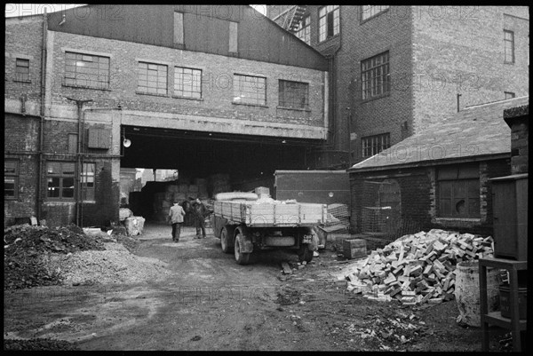 Wear Flint Glass Works, Alfred Street, Millfield, Sunderland, 1961