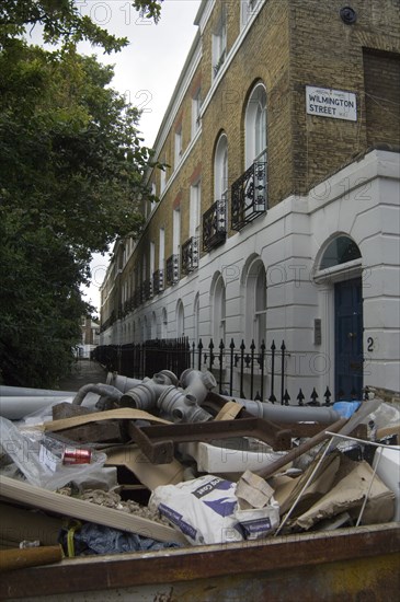 Wilmington Square, Clerkenwell, Islington, London, 2007