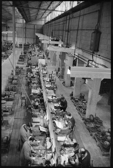 Wear Flint Glass Works, Alfred Street, Millfield, Sunderland, 1961