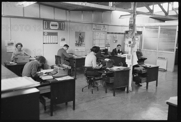 Wear Flint Glass Works, Alfred Street, Millfield, Sunderland, 1961