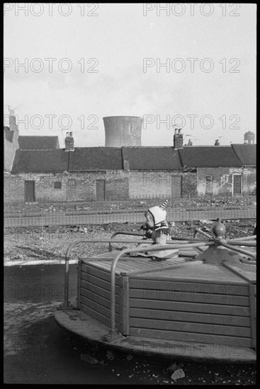 Children's playground, Lansdowne Street, Millfield, Sunderland, 1961