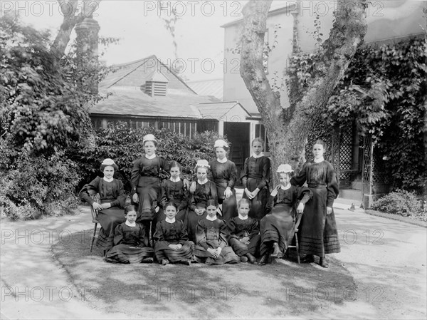 Headington Domestic Training School, Headington, Oxford, Oxfordshire, 1913