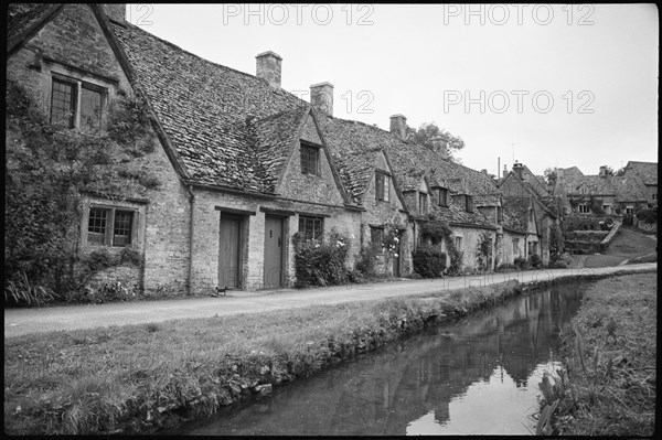 Arlington Row, Bibury, Cotswolds, Gloucestershire, c1955-c1980