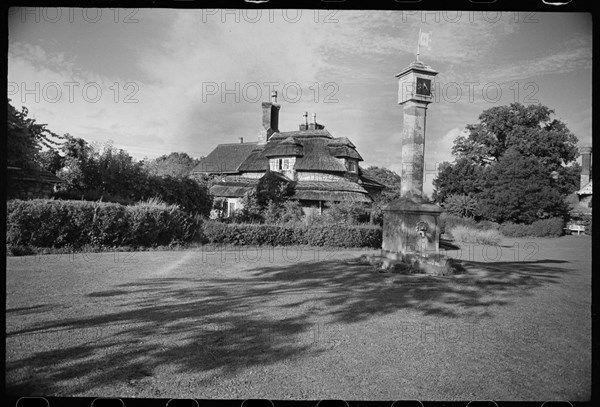 Circular cottage, Hallen Road, Blaise Hamlet, Bristol, c1955-c1980