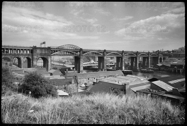 High Level Bridge, Newcastle Upon Tyne, Tyne & Wear, c1955-c1980