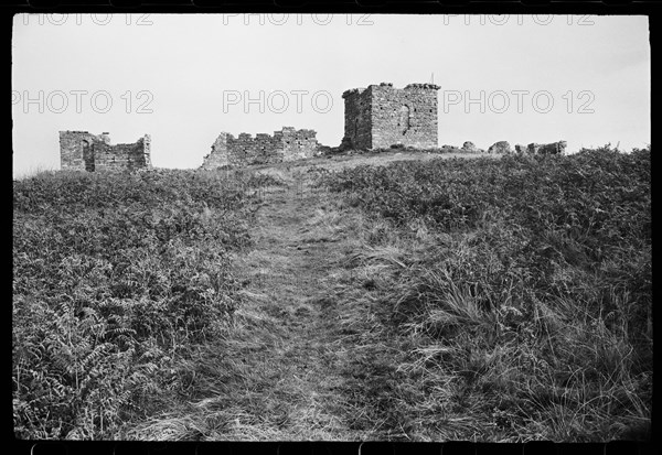 Rothley Castle, Northumberland, c1955-c1980