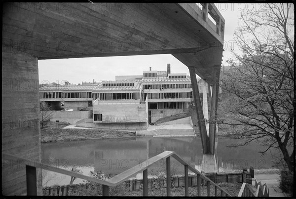 Kingsgate Bridge and Dunelm House, Durham, County Durham, c1963-c1980