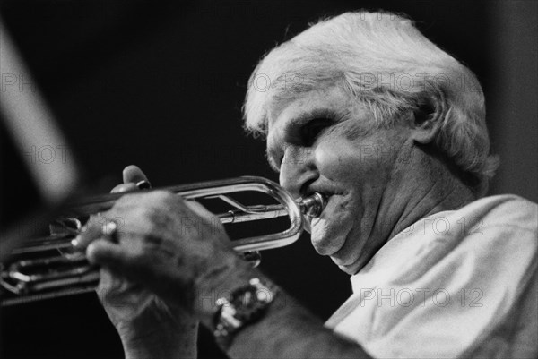 Conte Candoli, Buddy Shank Sextet, UK tour, c1995.