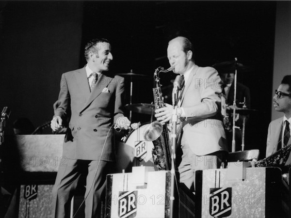 Tony Bennet, Buddy Rich Orchestra, c1967.