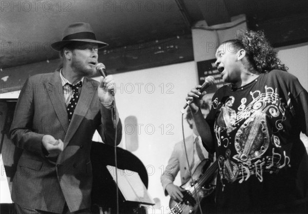 Long John Baldry and Angela Brown, 100 Club, London, 1993.