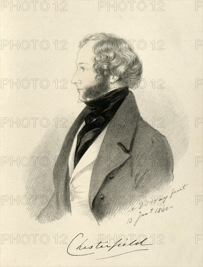 The Earl of Chesterfield', 1840.