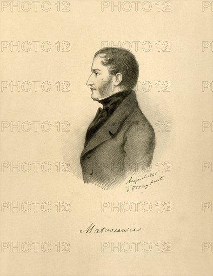 Count Matuszewicz', 1841.