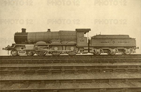 The "Caerphilly Castle" (4-6-0), Great Western Railway', 1930.